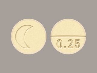 Alprazolam 0.25mg